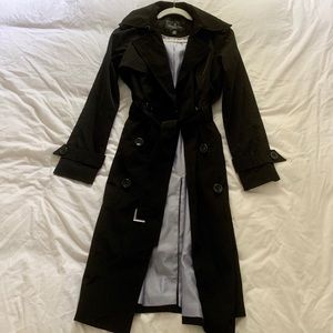 London Fog Water Repellant Belted Trench
